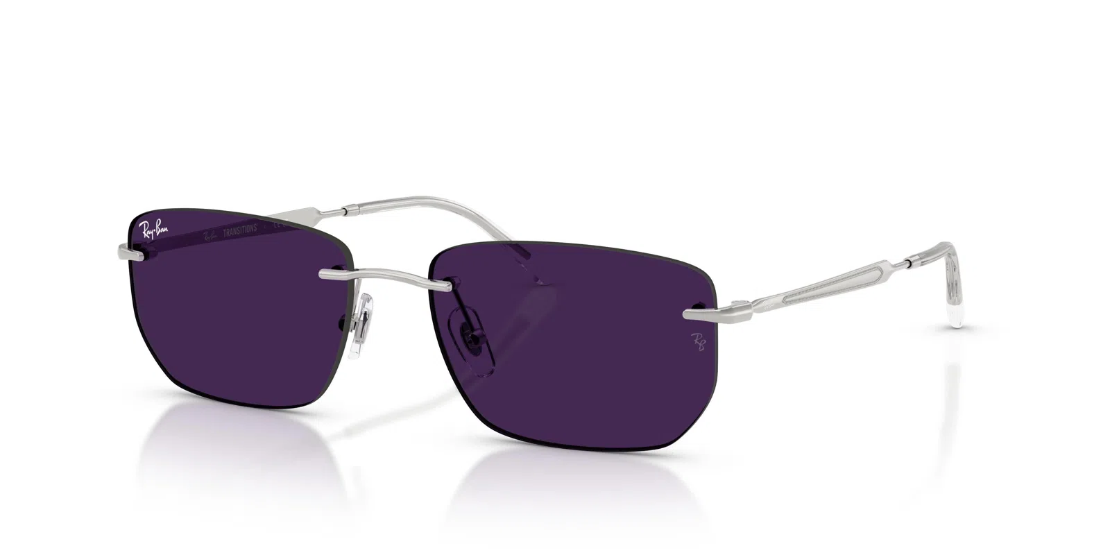 Ray-Ban 3768 Sunglasses - Silver - view 14